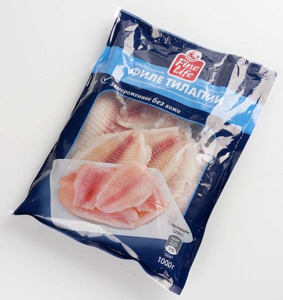 Упаковка для рыбного филе Пакет 3-х шовный